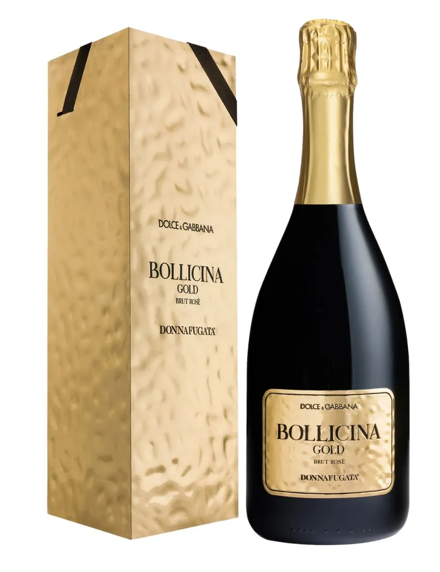 Bollicina Gold Brut Rosé – Dolce&Gabbana & Donnafugata | Metodo Classico Sparkling Wine from Sicily DOC