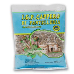 Small Pantelleria Capers IGP in Sea Salt – 100 grams