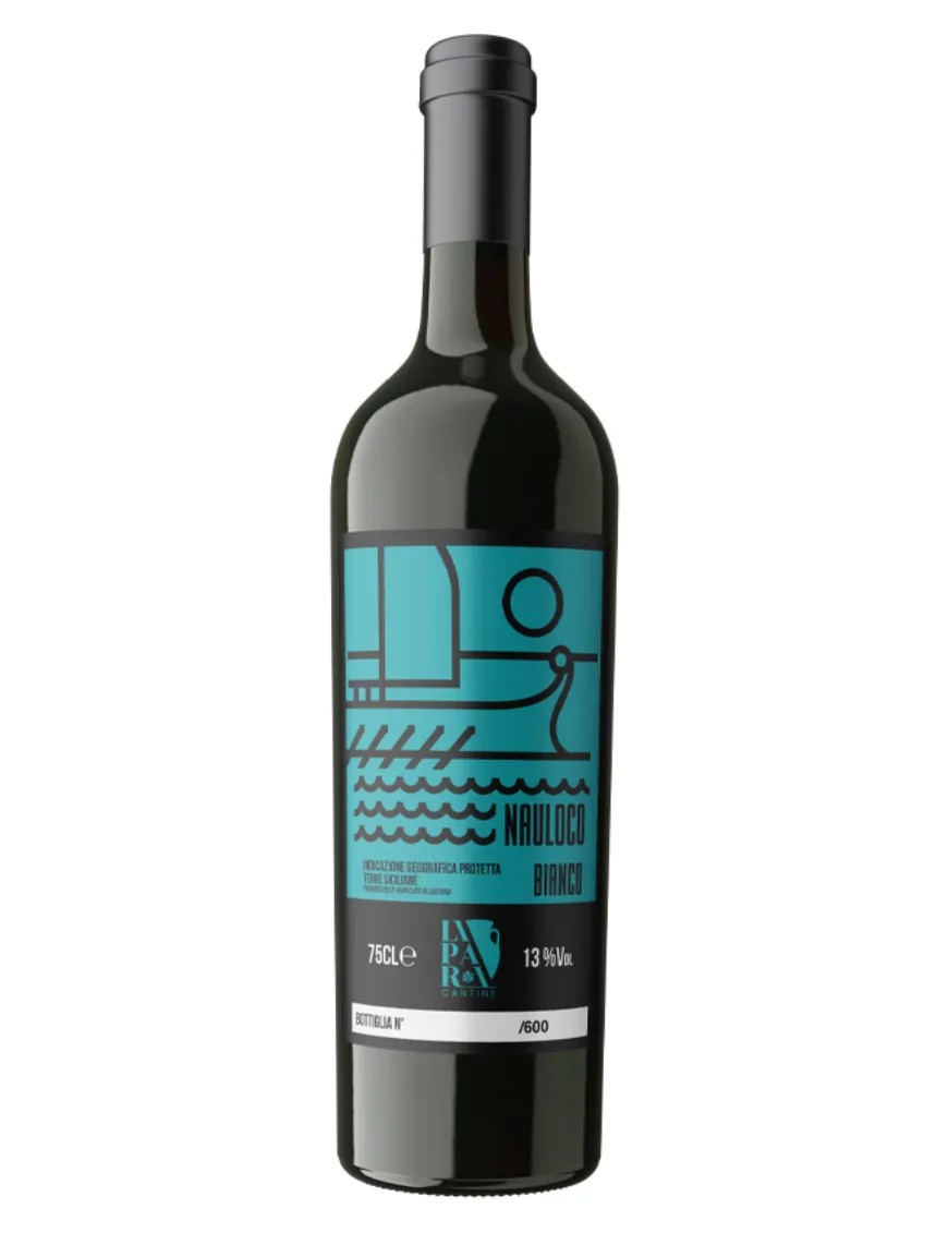 Nauloco Bianco IGP Cantine Lipari - White Wine Aged in Terracotta Amphora | Gocce di Sicilia