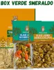 Emerald Green Gift Box with typical Sicilian pistachio products Emerald Green Gift Box with typical Sicilian pistachio products