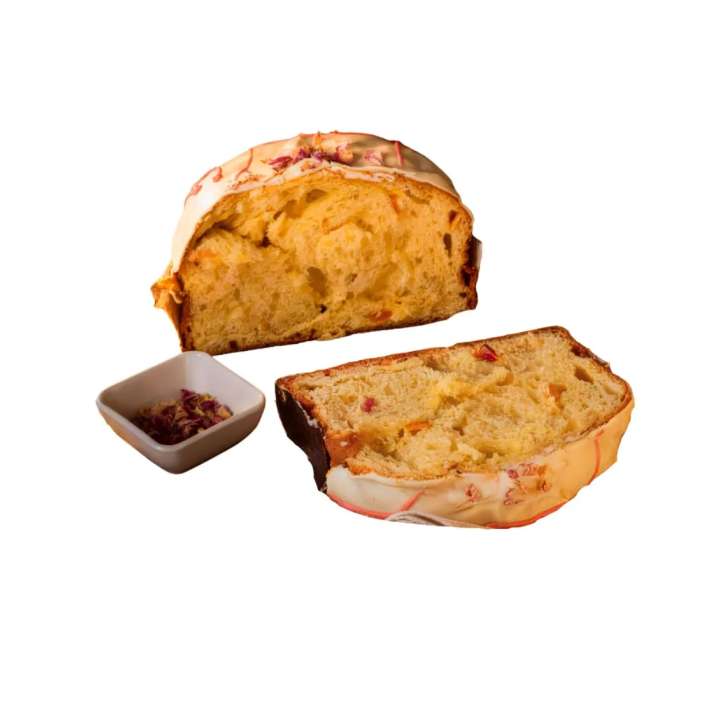 “I Profumi di Agata Giovanna” Panettone – Artisan Panettone with Rose Petals, Jasmine & White Chocolate