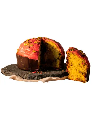 Etna Fire Panettone – Sicilian Pistachio & Black Cherry | Sapore di Sale