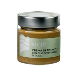 Cream of Pistachio with Extra Virgin Olive Oil - Sicilì