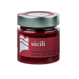 Artisanal Cherry, Rum and Chocolate Cream Sicilì | Gocce di Sicilia