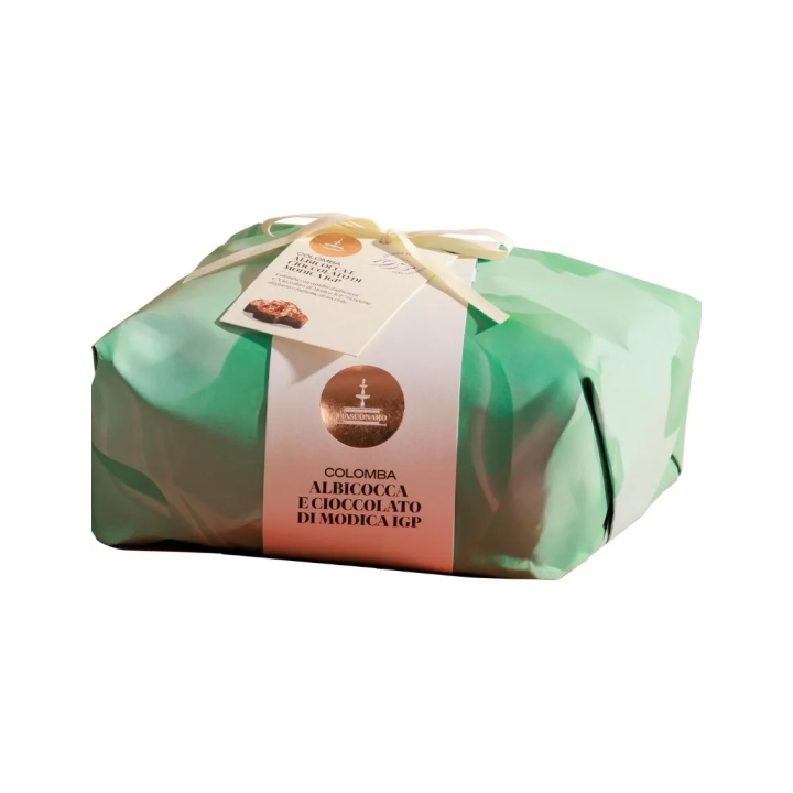 Easter cake with Apricot and IGP Modica chocolate  by Fiasconaro