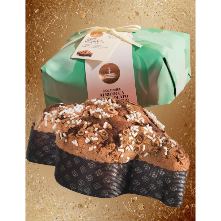 Easter cake with Apricot and IGP Modica chocolate  by Fiasconaro