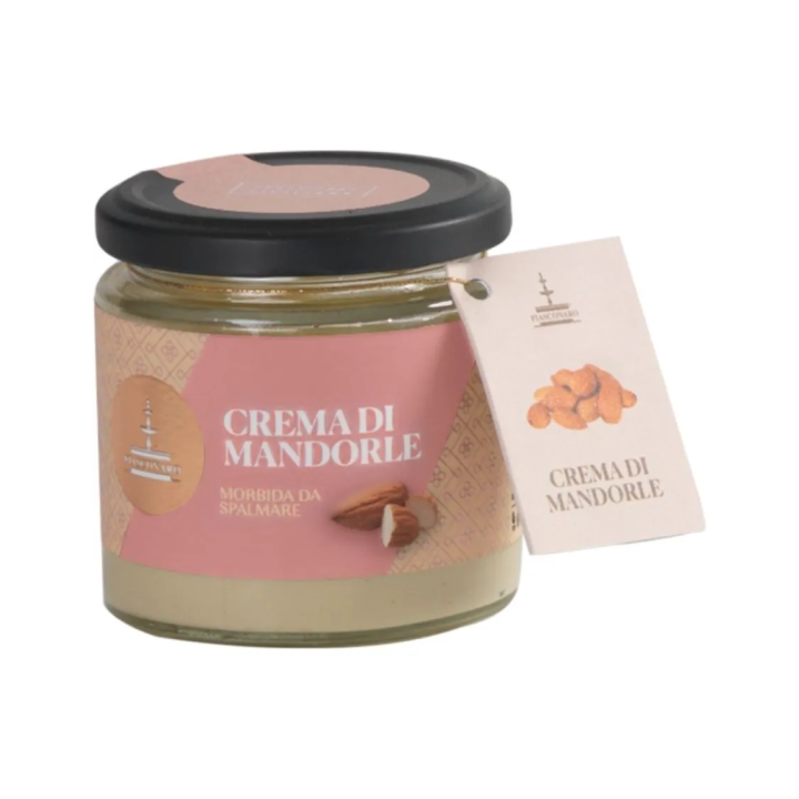 Colomba Pasquale Oro Bianco Fiasconaro, con crema di mandorle d'Avola