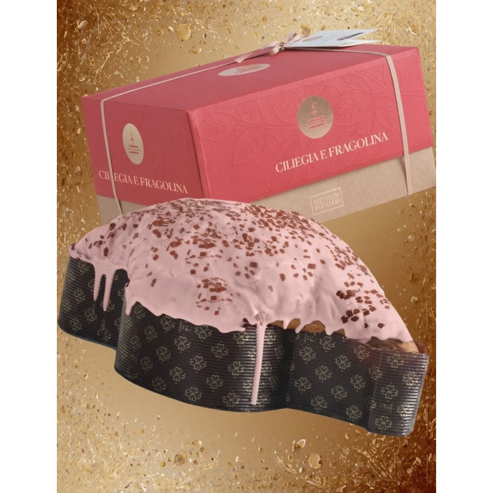 Colomba artigianale Fiasconaro Fragoline e Ciliegie di Sicilia - 1 kg