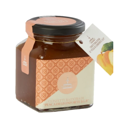 Confettura extra di pesche di Leonforte IGP 360 g - FIASCONARO