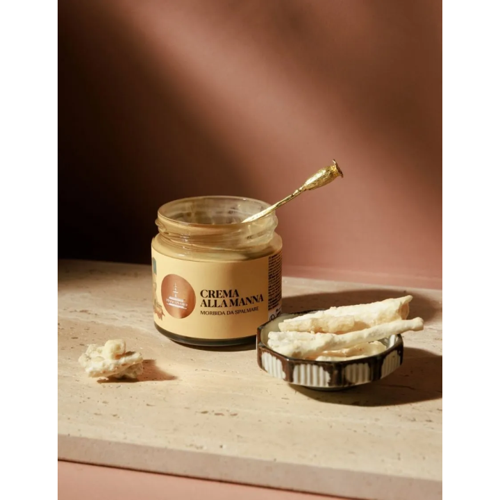 Crema Oro di Manna, crema alla Manna morbida da spalmare.