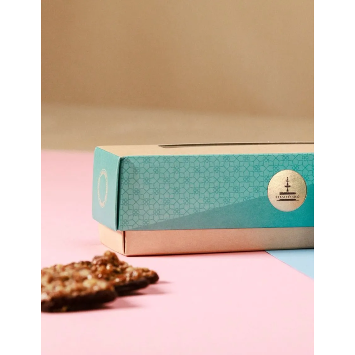 Confezione da 180 gr di Croccantini Cubaita al Cioccolato Fiasconaro