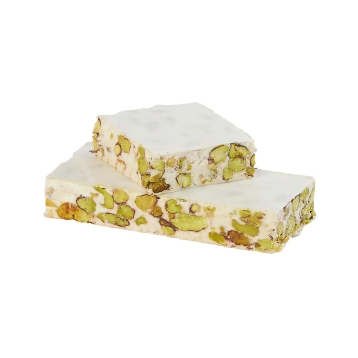 Stecca da 150 grammi di Torrone morbido di Pistacchi Fiasconaro