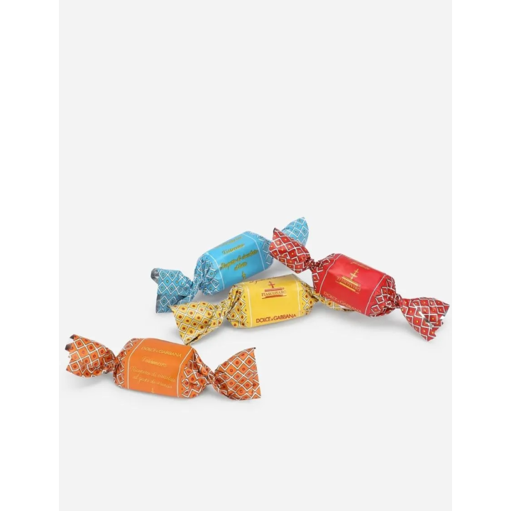 Torroncini morbidi siciliani Fiasconaro in latta da 500 g da collezione firmata Dolce&Gabbana