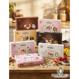 Kit Confettata Supermix con 7 confezioni di confetti di vari gusti