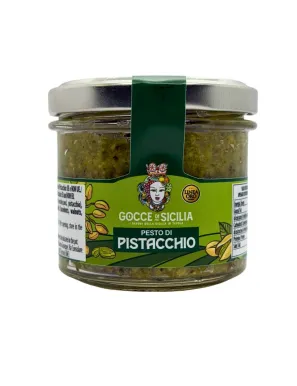 Pistachio Pesto of 90 gr - Authentic taste in mini format