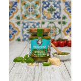 Sicilian Basil Pesto - Ready to eat. 90 grams pot.