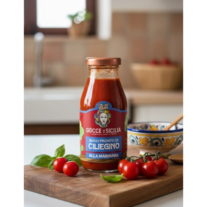 Ready to use Marinara Cherry Tomato Sauce