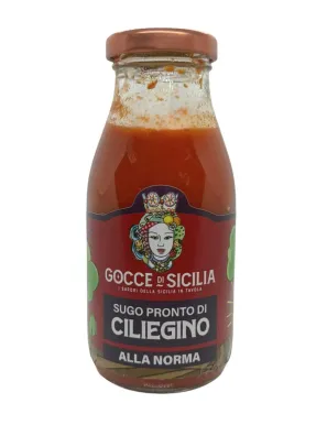 Sugo alla Norma di Pomodoro Ciliegino - 250 gr