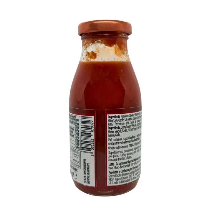 Ready to use Spicy Cherry Tomato Sauce