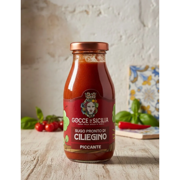 Ready to use Spicy Cherry Tomato Sauce