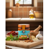 Pesto alla siciliana originale in vaso da 190 grammi.