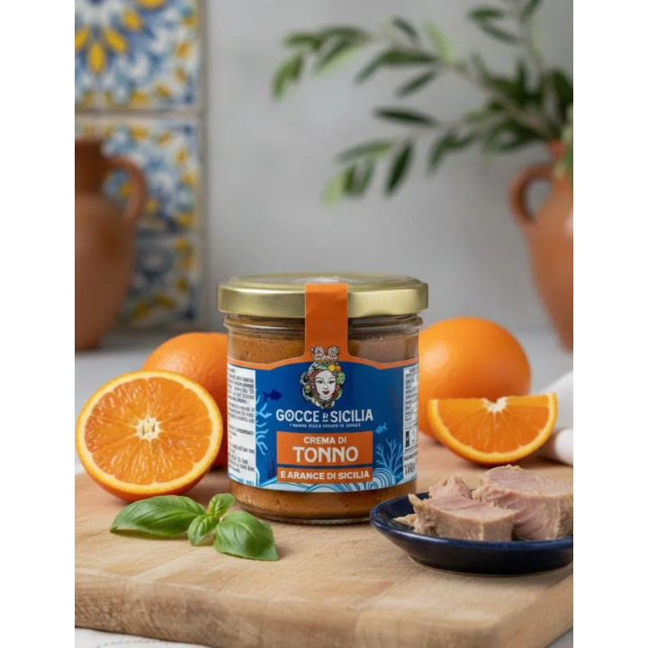 Patè di Tonno con Arance siciliane Gocce di Sicilia
