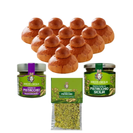 Kit for making about 2 kg of Pistachio ice cream