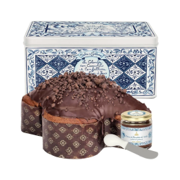 Colomba D&G cioccolato e confettura di fragoline di bosco Fiasconaro
