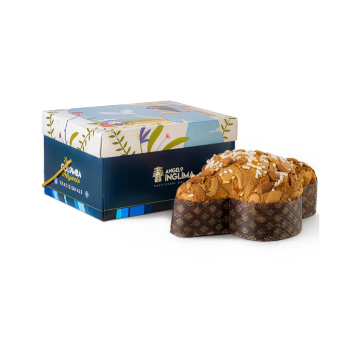Handcrafted Traditional Colomba - Pasticceria Angelo Inglima