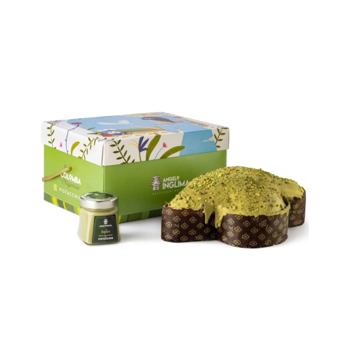 Artisan Colomba with Pistachio  - Angelo Inglima pastry shop
