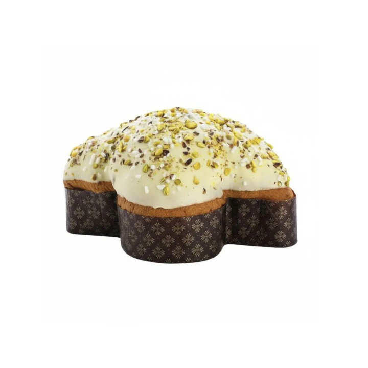 Colomba al pistacchio pasquale farcita con tanta crema di Pistacchio