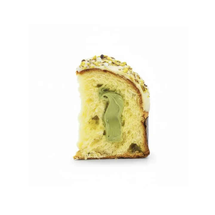 Colomba al pistacchio pasquale farcita con tanta crema di Pistacchio