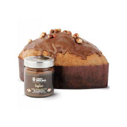 Ovo Spring with gianduia chocolate and Etna hazelnuts - Angelo Inglima pastry shop