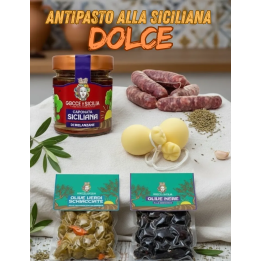 Sicilian Sweet Appetizer Box, base for homemade aperitifs