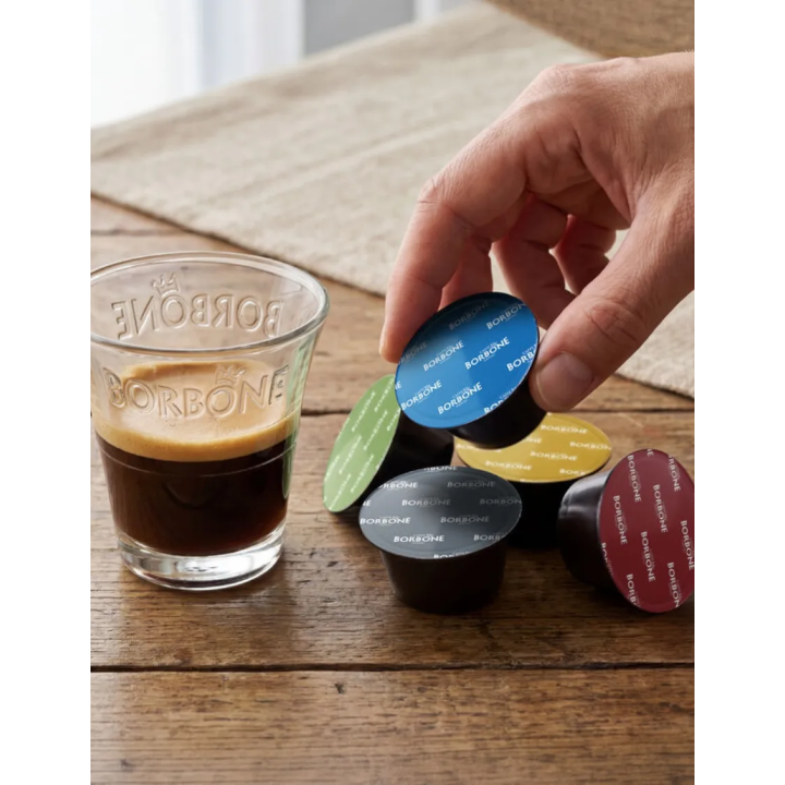 Borbone Blue Blend Capsules compatible with Nescafè Dolce Gusto