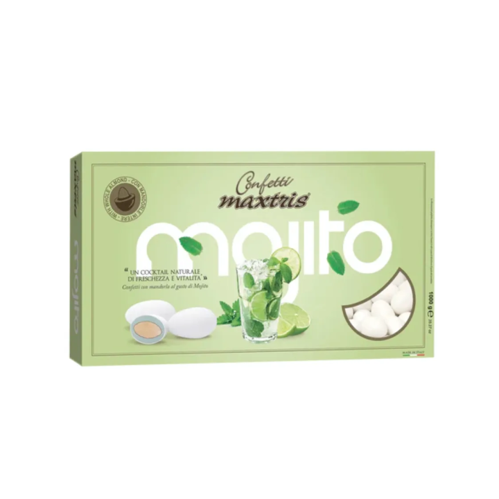 Confetti Maxtris Mojito 1kg - Mandorla e Cioccolato Bianco