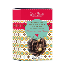 Hazelnut & Cocoa Pastries Tumminello 270g | Gocce di Sicilia