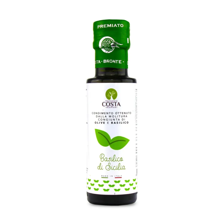 Condimento al Basilico con Olio EVO 250 ml