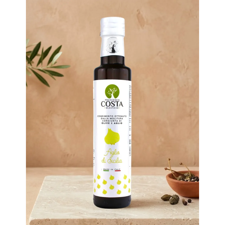 Condimento all'Aglio con Olio EVO 250 ml