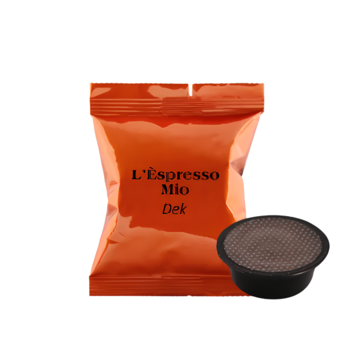 100 Coffee Capsules Compatible with Lavazza a Modo Mio DEK