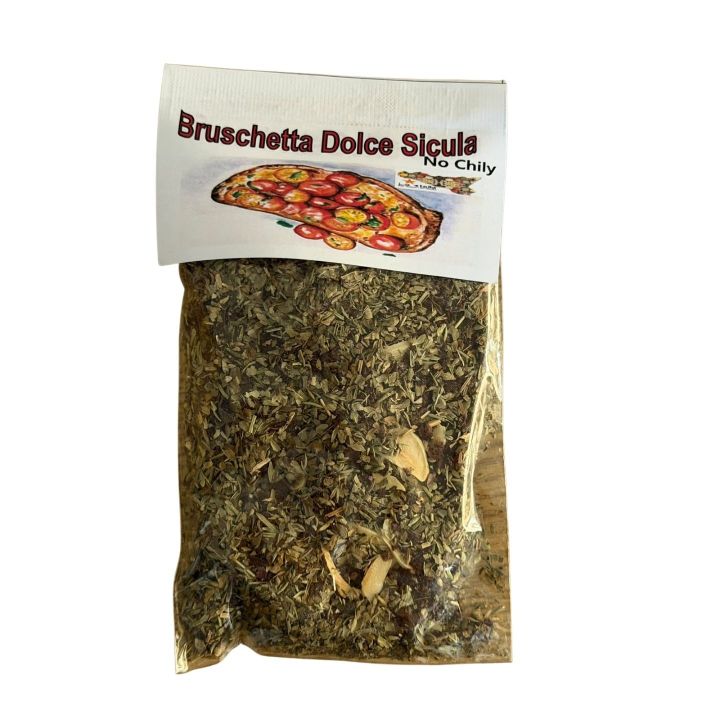 Bruschetta Dolce Sicula: Natural Seasoning Mix