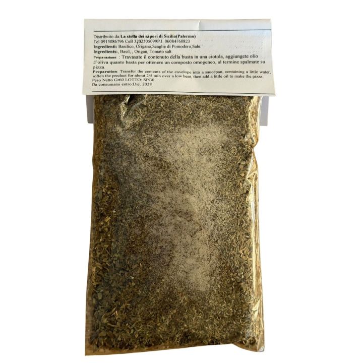 Bruschetta Dolce Sicula: Natural Seasoning Mix
