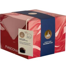 Traditional Panettone Fiasconaro with candied fruit and raisins - 750 g