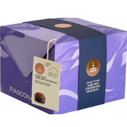 Artisan Panettone with fresh citrus fruits and Sicilian saffron - 750 grams