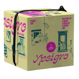 Fiasconaro Ypsigro Panettone with Mango and Passion Fruit Chocolate