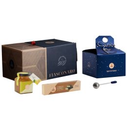 The new Montenero Gift Box by Fiasconaro, a very elegant gift basket