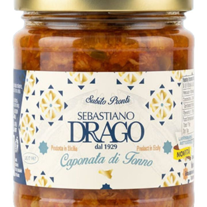 Sicilian Tuna Caponata Sebastiano Drago | Gocce di Sicilia