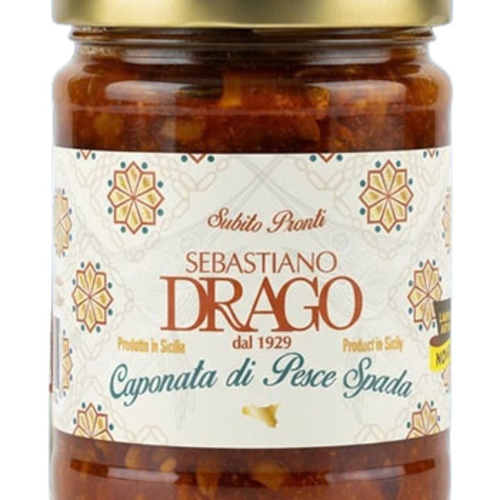 Caponata di Pesce Spada Siciliana Drago