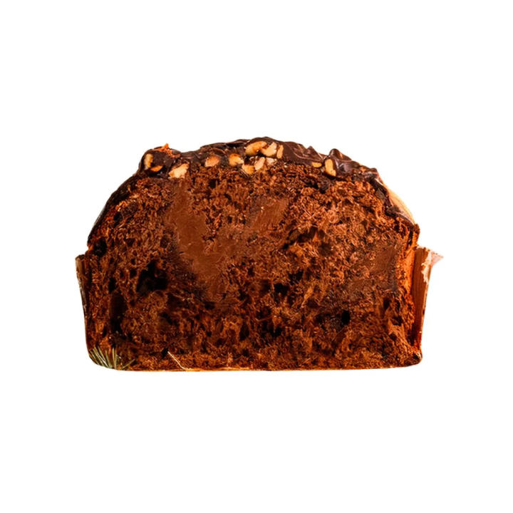 Panettone al Cioccolato e Crema Gianduia 1kg | Gocce di Sicilia