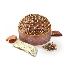 Panettone Tre Cioccolati Gianduia 1kg | Sal De Riso